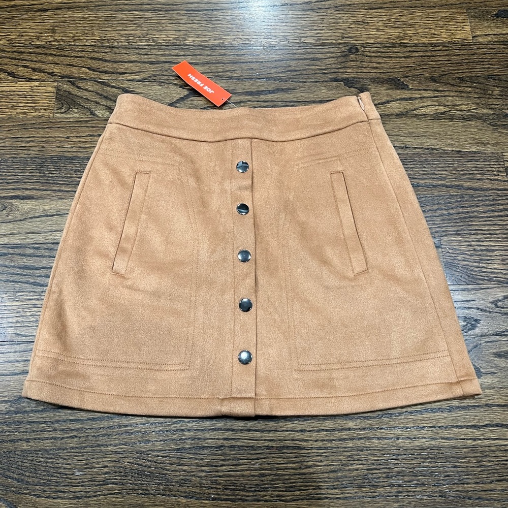 New Joe Fresh Brown Mini Skirt Women’s Size 0